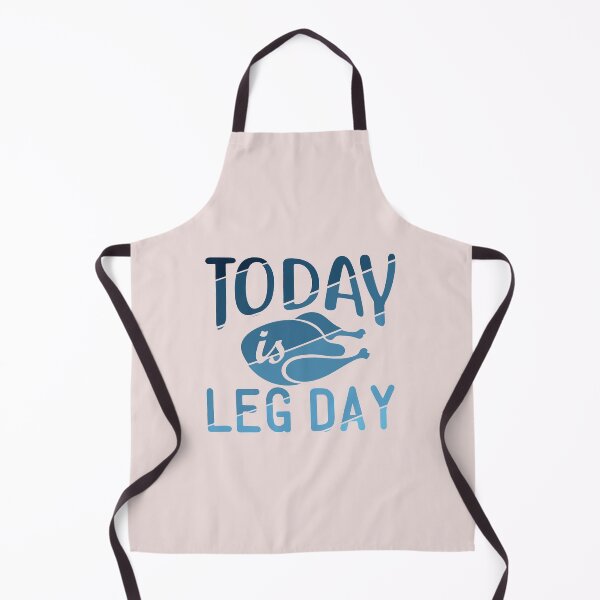 Item preview, Today is Leg Day | Funny Thanksgiving Quotes | Funny Workout Quotes designed and sold by DrawingBoard.