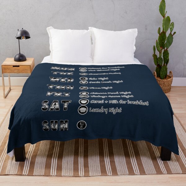 Item preview, TBBT  Sheldons weekly schedule designed and sold by AdrienRabiot.
