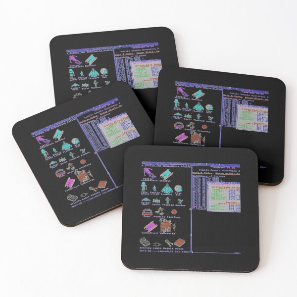 Item preview, TempleOS menu with games designed and sold by AdrienRabiot.