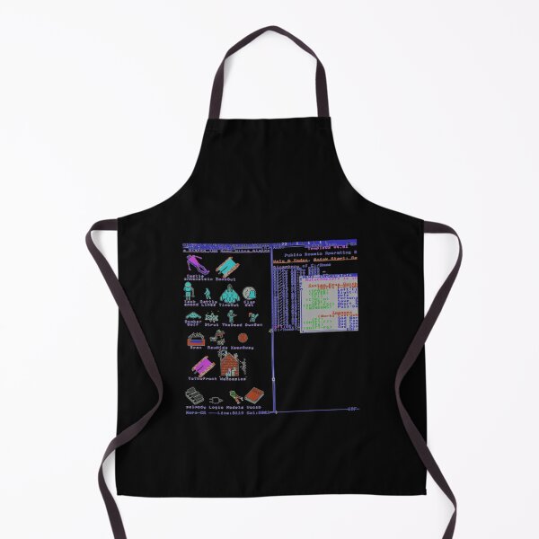 Item preview, TempleOS menu with games designed and sold by AdrienRabiot.