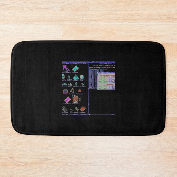 Item preview, TempleOS menu with games designed and sold by AdrienRabiot.