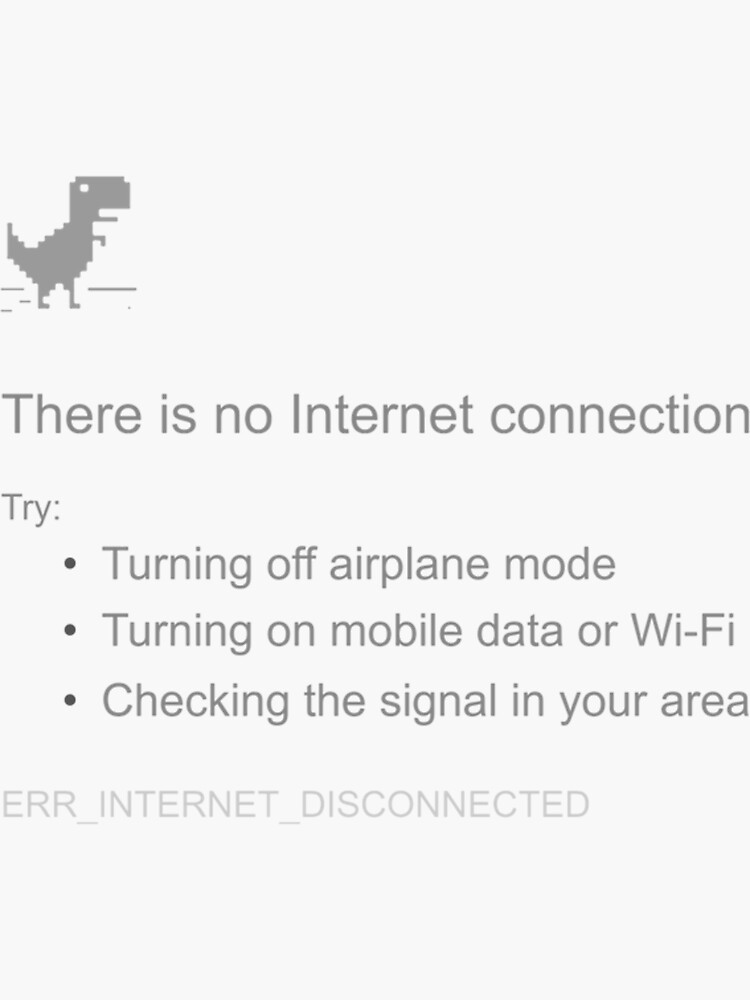 "There is no connection" Sticker for Sale by AdrienRabiot