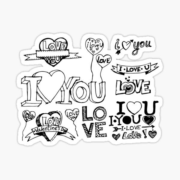 Doodle Art Design #40 Sticker