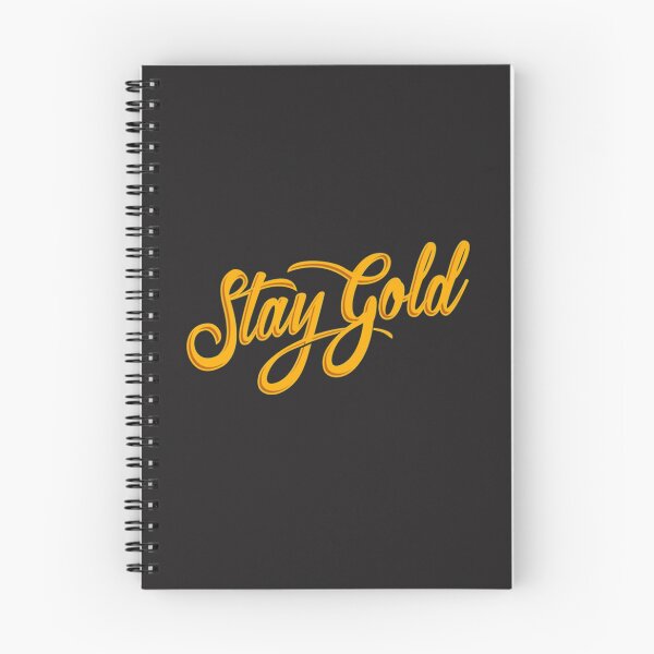 Item preview, Stay Gold Quote  bright designed and sold by CalvinElliott.