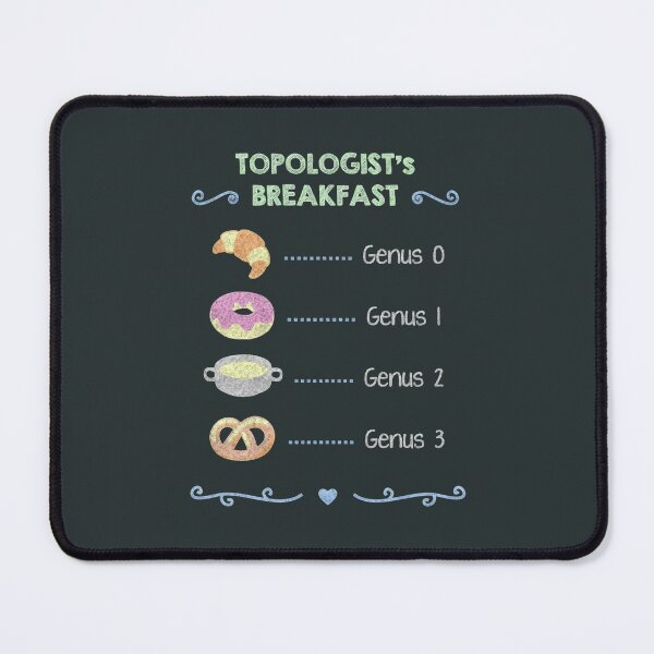 Item preview, Topologist breakfast designed and sold by AdrienRabiot.