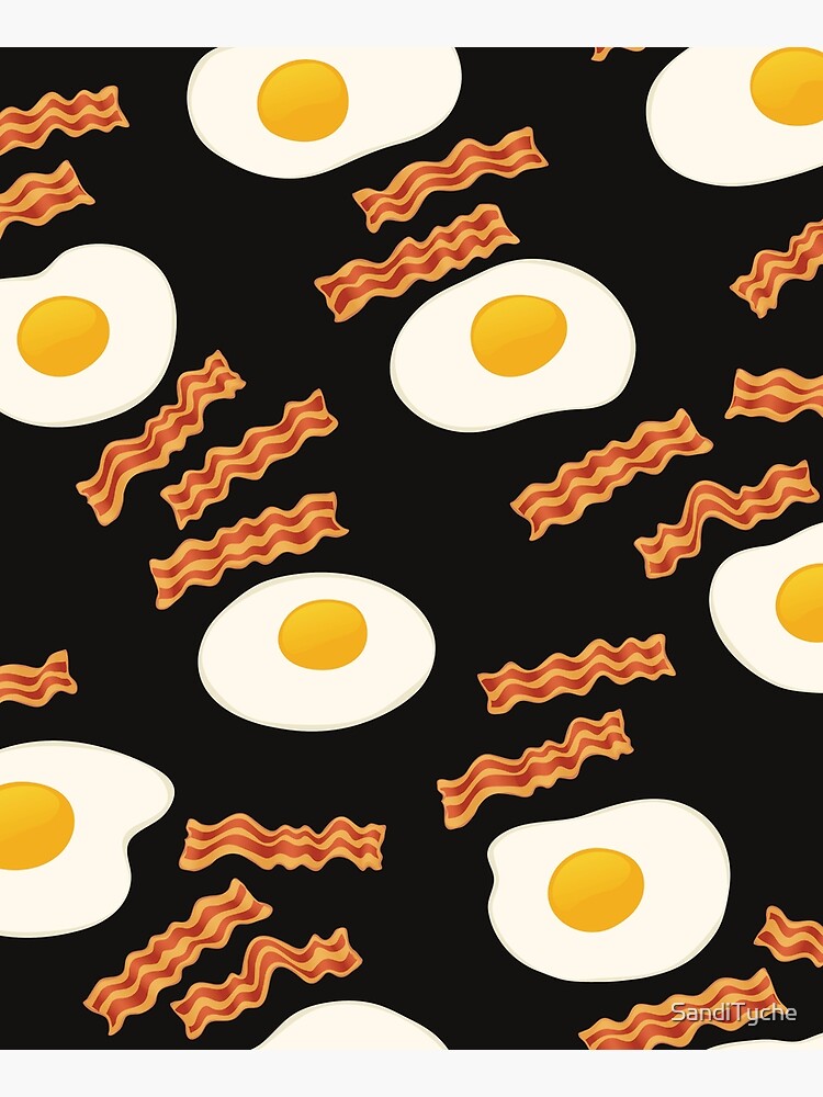 Bacon and Eggs for Breakfast by SandiTyche