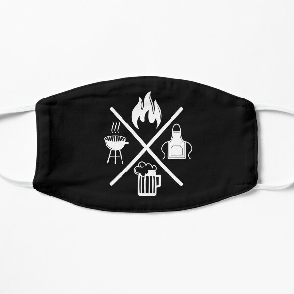Grill Steak Burgers And Chicken Flat Mask