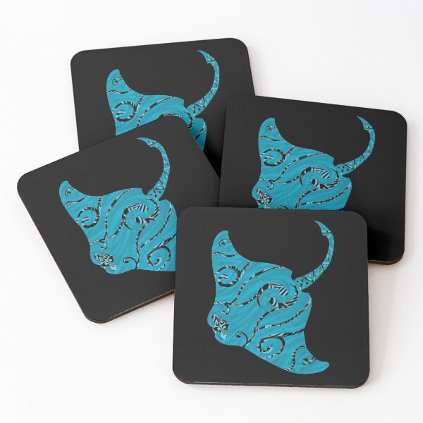 Item preview, Tribal Manta Ray With Vintage Distress designed and sold by AdrienRabiot.