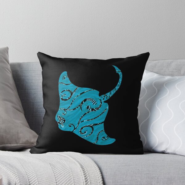 Item preview, Tribal Manta Ray With Vintage Distress designed and sold by AdrienRabiot.