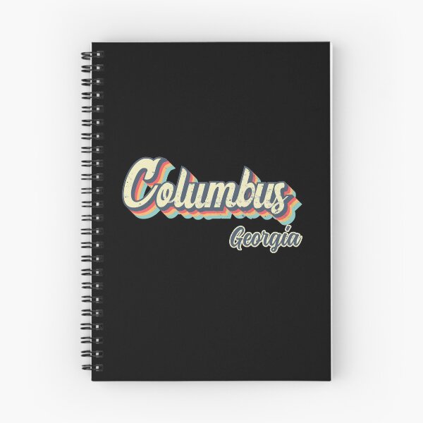 Item preview, Columbus city Georgia Retro Vintage 70s rainbow designed and sold by Teelogic.