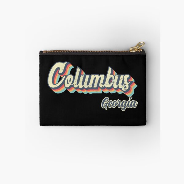 Item preview, Columbus city Georgia Retro Vintage 70s rainbow designed and sold by Teelogic.