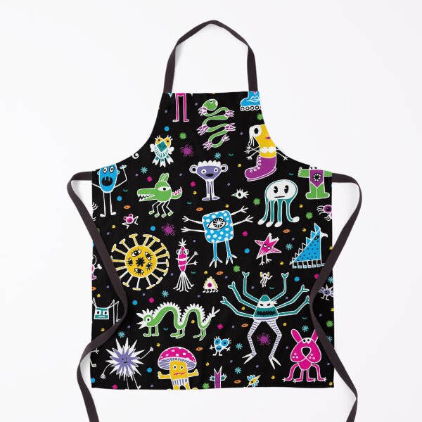 Item preview, Neon Kindergarten Kreeper Monsters designed and sold by Pink Pineapple Works.