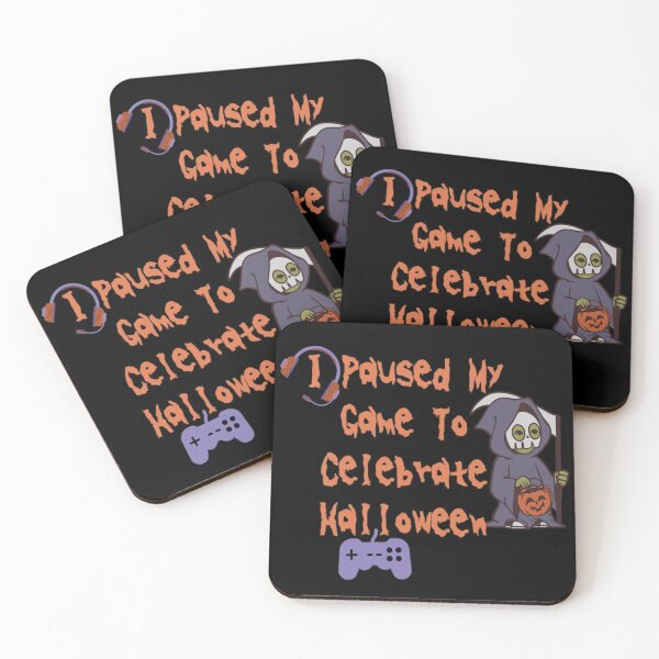 Item preview, I paused my game for halloween designed and sold by Simi2020.