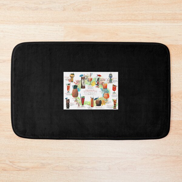 Item preview, Vintage Tropical Beverage Menu designed and sold by AdrienRabiot.
