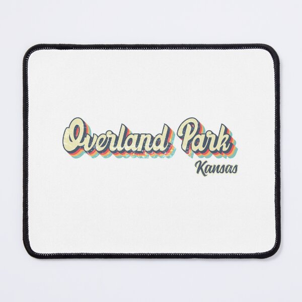 Item preview, Overland Park city Kansas Retro Vintage 70s rainbow designed and sold by Teelogic.
