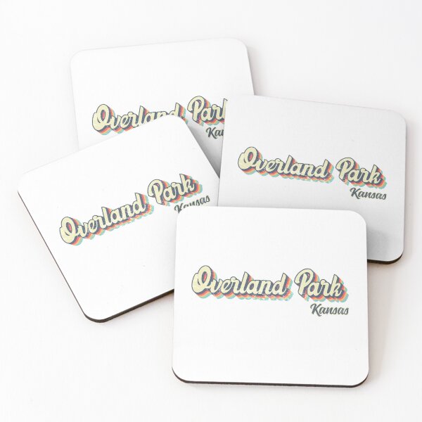 Item preview, Overland Park city Kansas Retro Vintage 70s rainbow designed and sold by Teelogic.