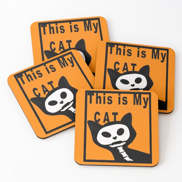 Item preview, This is my Halloween Cat designed and sold by Art Without Curves.