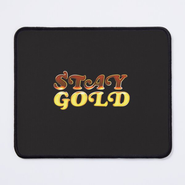 Item preview, Stay Gold Typography designed and sold by CalvinElliott.