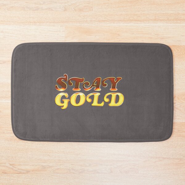 Item preview, Stay Gold Typography designed and sold by CalvinElliott.