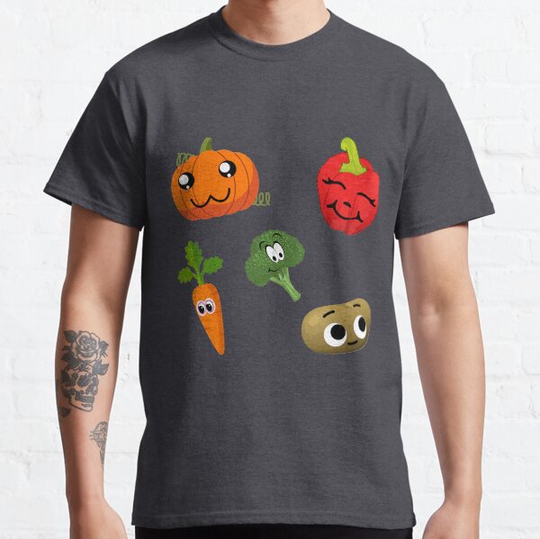 Copy of Kawaii Cute Veggies Sticker Pack Classic T-Shirt