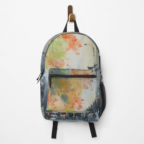 Item preview, Watercolor City Hand Drawn Landscape designed and sold by Vector Scout Lab.