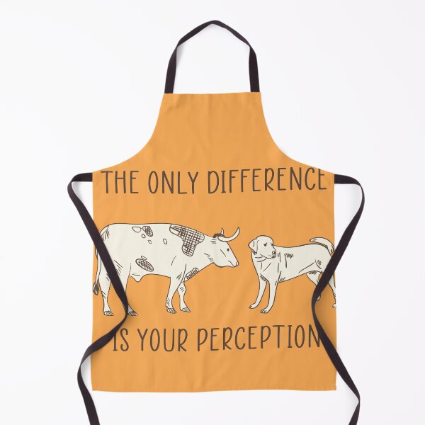 Item preview, The Only Difference Is Your Perception Vegan Theme designed and sold by JumboExclusive.