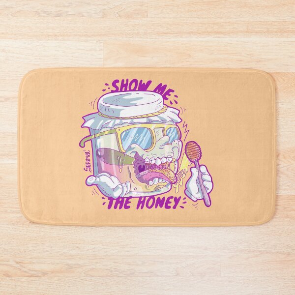 Item preview, Honey jar with quote Show me the Honey designed and sold by SPIRIMAL.