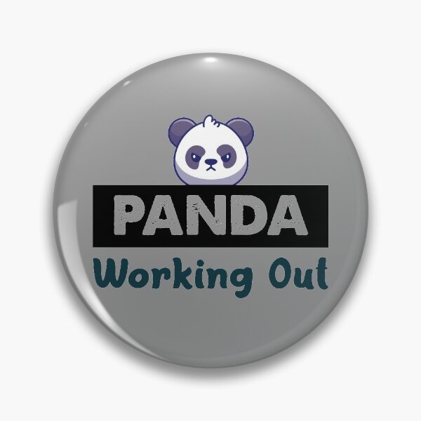 Item preview, Panda Working Out designed and sold by OfficeFortune.