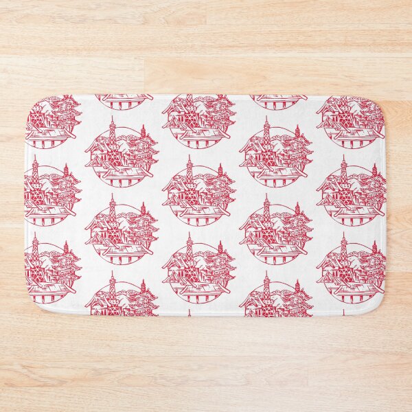 Item preview, Red Rising Sun on White designed and sold by Nealoc.