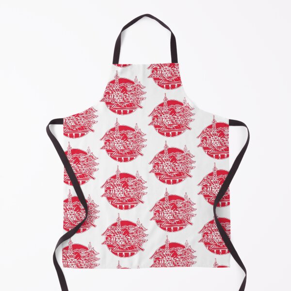 Item preview, Rising Sun White on Red designed and sold by Nealoc.