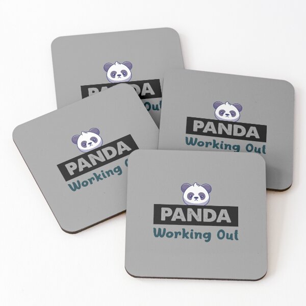 Item preview, Panda Working Out designed and sold by OfficeFortune.