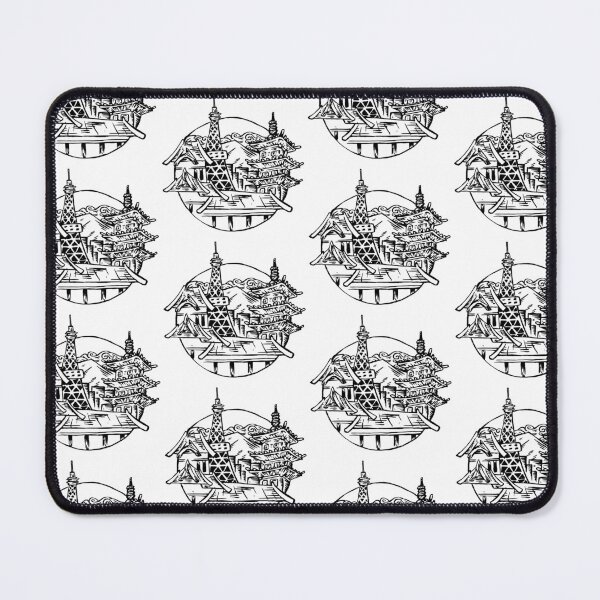 Item preview, Rising Sun Black on White designed and sold by Nealoc.