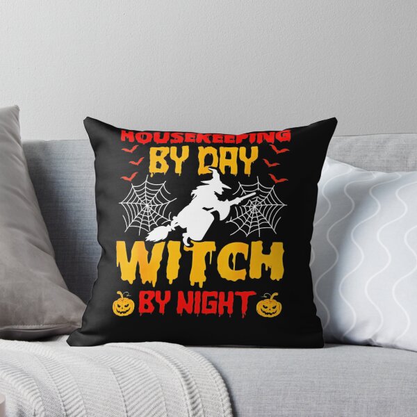 Item preview, Housekeeping By Day Witch By Night Housekeeping Halloween designed and sold by NATHONMALLIE.