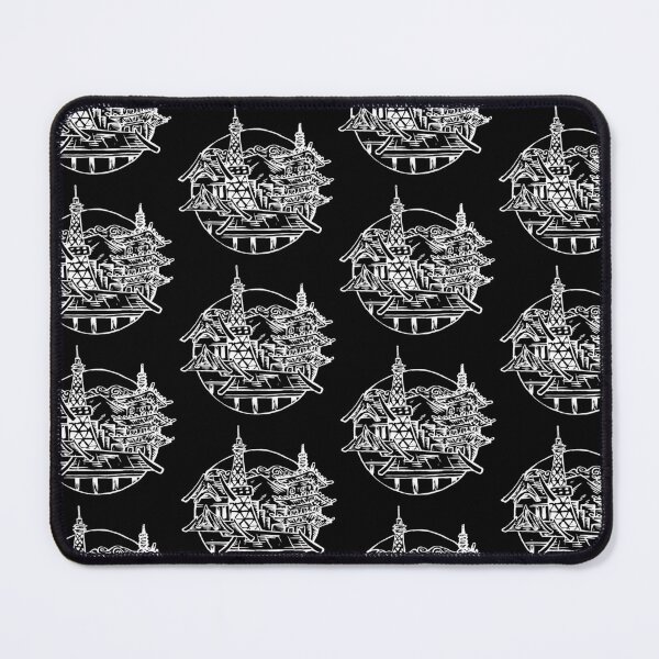 Item preview, Rising Sun White on Black designed and sold by Nealoc.