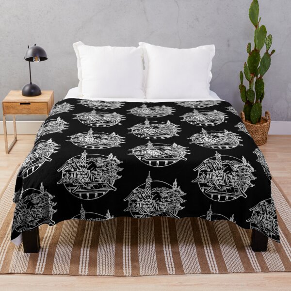 Item preview, Rising Sun White on Black designed and sold by Nealoc.