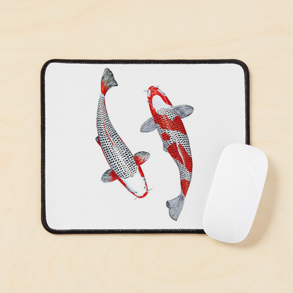 Koi Fish Mouse Pad for Sale by kamuipreme