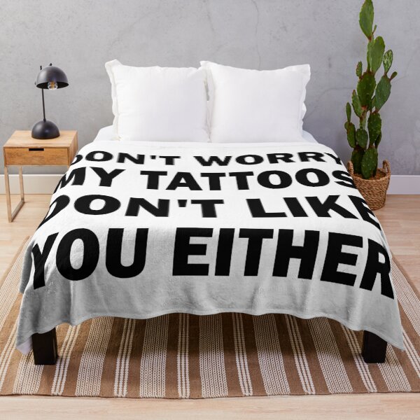Item preview, My tattoos dont like you either designed and sold by ValentinaHramov.