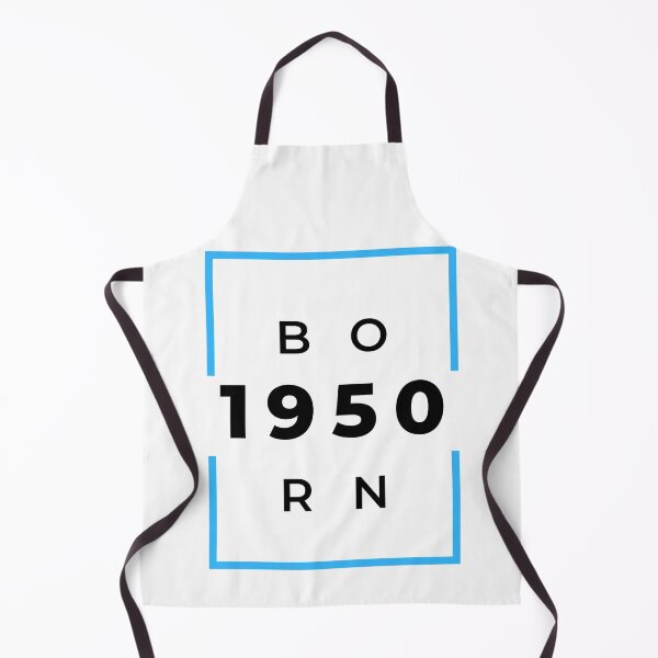 Item preview, Born 1950 - blue on white designed and sold by BlueThrow.