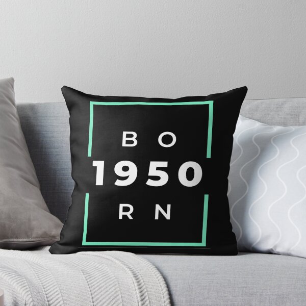 Item preview, Born 1950 - green on black designed and sold by BlueThrow.