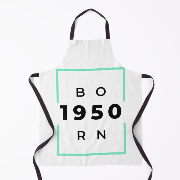 Item preview, Born 1950 - green on white designed and sold by BlueThrow.