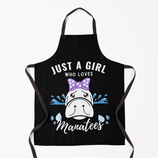 Item preview, Just a girl who loves manatees designed and sold by i-longmanshop.