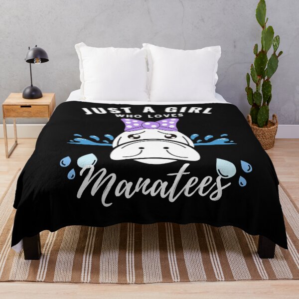 Item preview, Just a girl who loves manatees designed and sold by i-longmanshop.