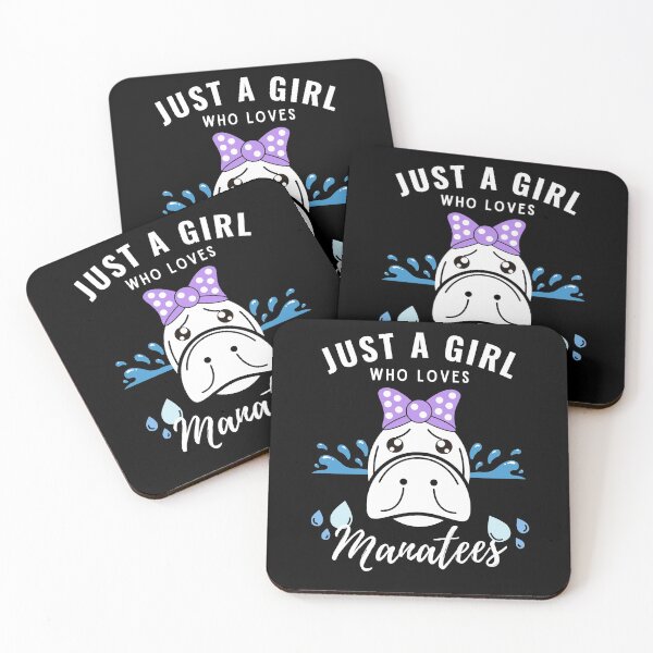 Item preview, Just a girl who loves manatees designed and sold by i-longmanshop.