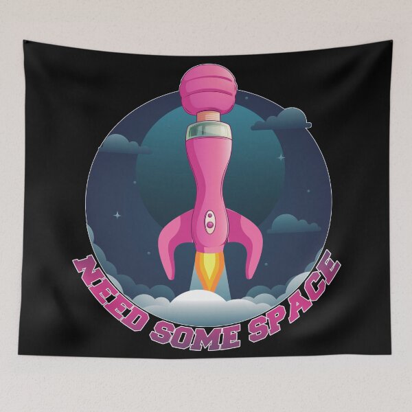 Item preview, Funny 18+ space joke - need some space- funny rocket flying to space mission- funny 18+ rocket- dirty space designed and sold by Rajpramanik.