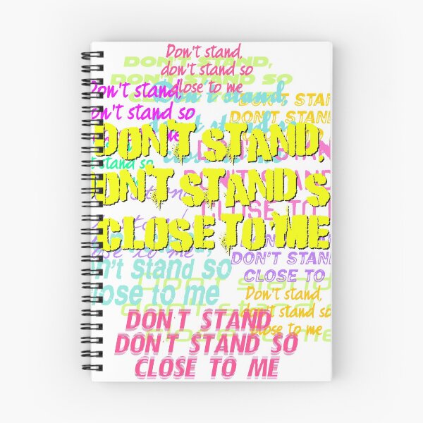 Item preview, Don't Stand So Close To Me designed and sold by paivihollander.