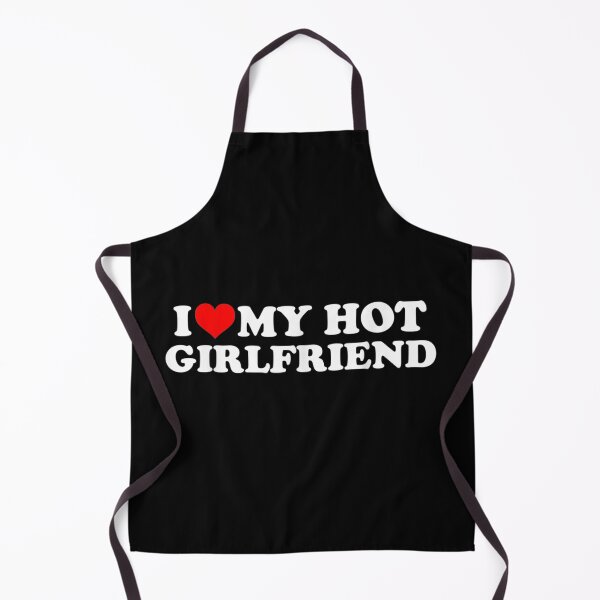 Item preview, I Love My Hot Girlfriend - I Heart My Hot Girlfriend designed and sold by pinkard.