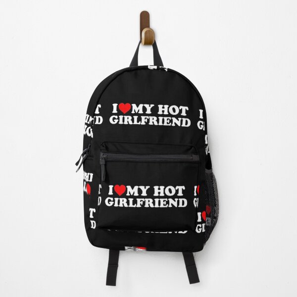 Item preview, I Love My Hot Girlfriend - I Heart My Hot Girlfriend designed and sold by pinkard.