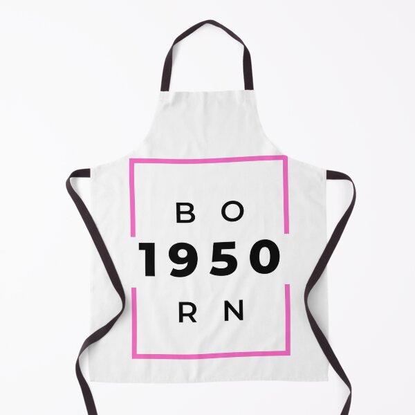 Item preview, Born 1950 - pink on white designed and sold by BlueThrow.