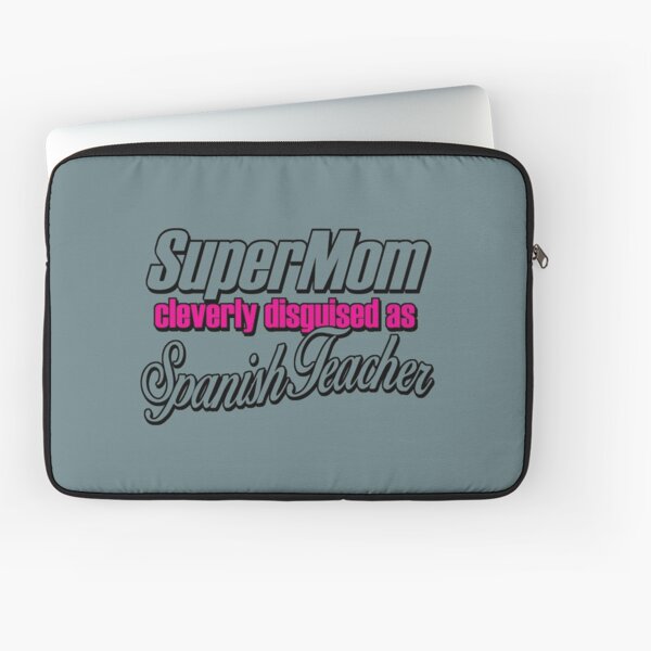 Supermom getarnt als Spanischlehrer verkleidet Laptoptasche