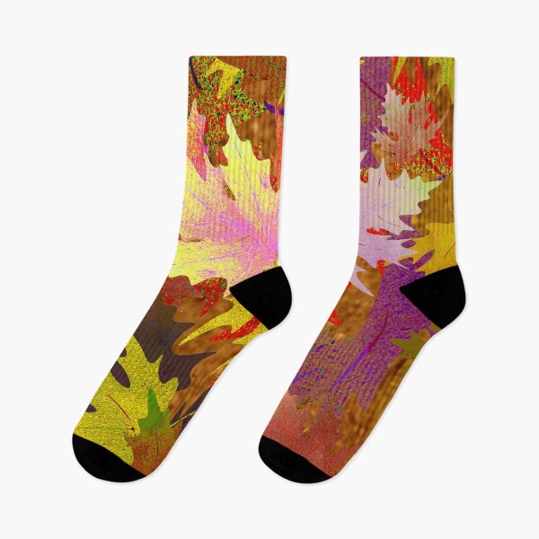 Item preview, autumn leaves, multicolored, maple, seamless pattern designed and sold by Maria Mihailova.